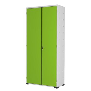 Imagem de Armário Aço Escritório Fechadura 3 Prateleiras Ea301 Verde