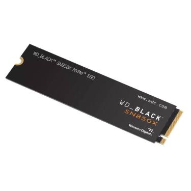 Imagem de SSD 1TB M.2 PCIe NVMe Western Digital Black SN850X, Leitura 7.300 MB/s e gravação 6.300 MB/s, WDS100T2X0E