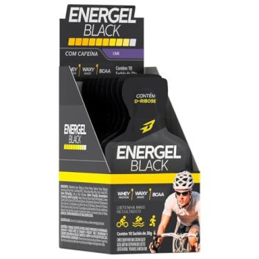 Imagem de Energel Black Caixa com 10 Sachês (300g), Uva