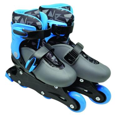 Imagem de Patins Ajustavel 2 Em 1 Azul Do 31 Ao 34 Até 50 Kgs