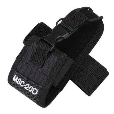 Imagem de te de braço Banda Rádio Polícia para Alça de Ombro Talkies Braçadeira Coldre Cases Msc 20D Rádio recional Nylon Bolsa de Braço Leve com