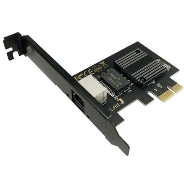 Imagem de Placa de rede 2.5Gbase-T Pcie Intel I226-V Chip 2.5G PCI Express Gigabit Ethernet Nic Wired RJ45 LAN Conversor adaptador para Windows 10/11