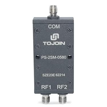 Imagem de TOJOIN Divisor de energia passivo de 2 vias para conectores SMA divisor de cabo coaxial 0,5-8GHZ para medições de RF/micro-ondas acessórios divisor coaxial, sistema de antena resistente à corrosão (PS-2SM-0580)
