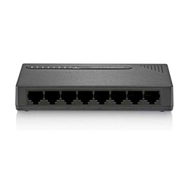 Imagem de Switch Multilaser 8 portas 1 POE Passivo 10/100Mpbs Preto RE115 - PPB