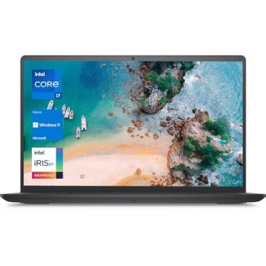 Imagem de Dell Notebook Inspiron 3520 de 15,6 polegadas FHD, processador Intel Core i7-1255U, 32 GB de RAM, SSD de 1 TB, webcam, HDMI, compartimento para cartão SD, Wi-Fi 6, Windows 11 Home, preto