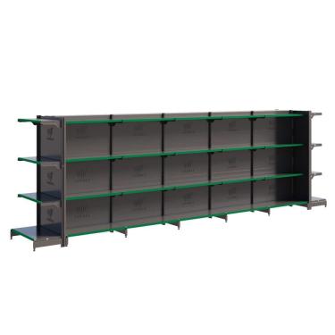 Imagem de Gôndola Expositora Fit Centro 2 Pontas 1 Inicial E 4 Continuações 1,37 m Amapá