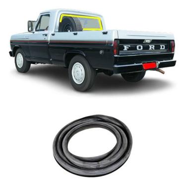 Imagem de Borracha Vidro Traseiro Vigia F1000 Avarento Até 1992 - Disk Bor