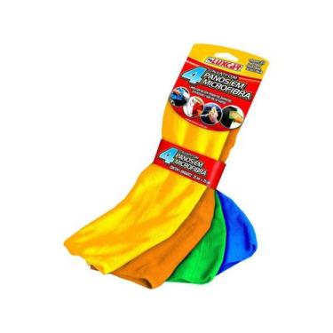 Imagem de Pano em microfibra conjunto com 4 luxcar