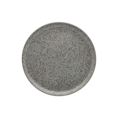 Imagem de Prato Sobremesa Em Cerâmica Flat Gray 20cm Oxford