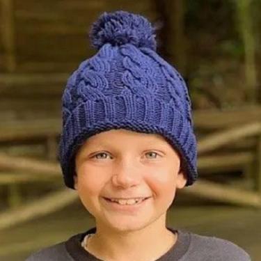Imagem de Touca Gorro Pompom Infantil Menina Inverno Macio Quentinho 03 a 12 Ano