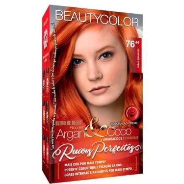 Imagem de Kit Coloração Tintura Permanente Capilar Beauty Color Ruivos Perfeitos