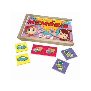 Imagem de Jogo da Memória Infantil Meios de Transporte e Comunicação - Simque