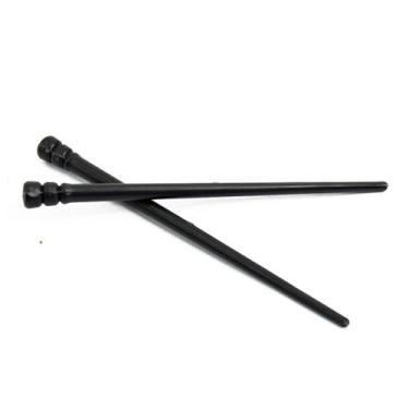 Imagem de Palito Pequeno Preto Japonês Para Penteados Coque Com 10 Unidades - Ru