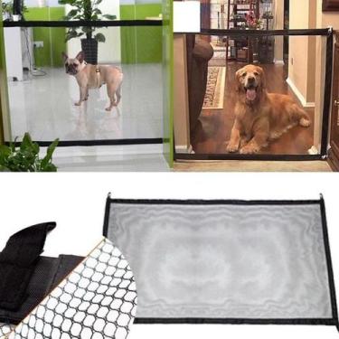 Imagem de Tela Grade De Porta Cachorro Pet Cães Parede Gato Crianças 150x70cm - 