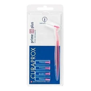 Imagem de Escova Interdental Curaprox Cps 08 Prime Plus Handy Com Suporte
