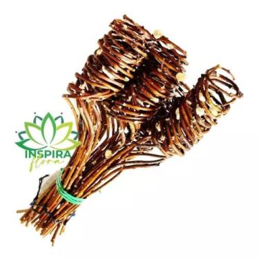 Imagem de Arranjo Vime Rococó De Bolinha Decoração Galho Seco Enrolado - FLORA F