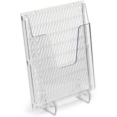 Imagem de Expositor Display Office Branco / Cristal Com Suporte Waleu - Maxcril