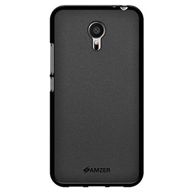 Imagem de AMZER Capa protetora de TPU macio para Meizu M3 Note, Meizu MX6 - Embalagem de varejo - Preta