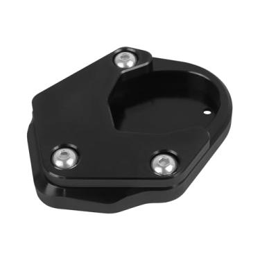 Imagem de Almofada de suporte de motocicleta ampliador de extensão lateral de substituição para Kawasaki Eliminator 400 SE Eliminator 500 SE 2023 2024 (preto)