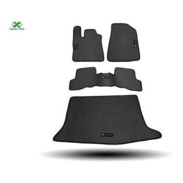 Imagem de Tapete Borracha Sandero Com Traseiro Interiço E Porta-Malas - Master P