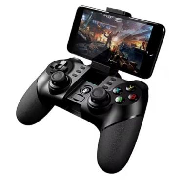 Imagem de Controle Gamepad Manete Ípega PG9076 Com Bluetooth 5.0 e Dongle Wireless 2.4Ghz Compatível Com Para Celular Android ou iOS Compatível com Smart TV Tablet ou PC Computador Windows I Controle para Jogos Mobile de Smartphone com Suporte Flexível I Gamepad Recarregável com Suporte a Cloud Gaming