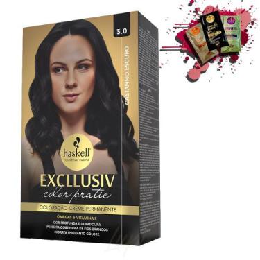 Imagem de Coloracao 3.0 Haskell Excllusiv Color Pratic Castanho Escuro