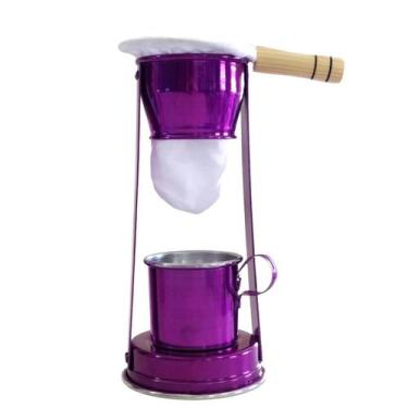 Imagem de Caneca Com Mancebo Suporte Coador De Café Cantinho Do Café - TERRA LAR