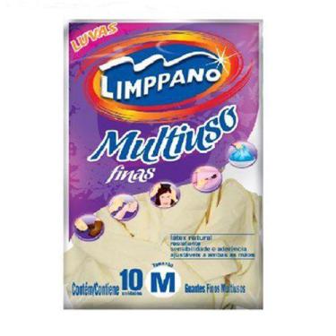 Imagem de Luva Multiuso Limppano Fina M Embalagem 10 Un - limpano