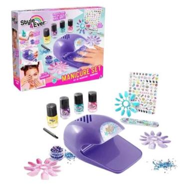 Imagem de Kit Manicure Infantil Decore Suas Unhas Style 4 Ever - Fun