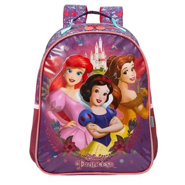 Imagem de Mochila De Costas Escolar Infantil Personagens Disney Word