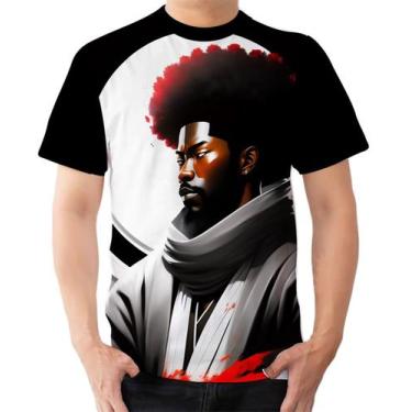 Imagem de Camiseta Camisa Ads Samurai Negro Japão Luta 1 - Fabriqueta, M