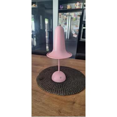 Imagem de Abajur Infantil Rosa Design Italiano Quarto Bebê Criança - OEM