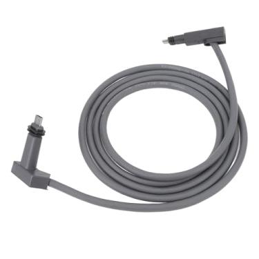 Imagem de Cabo de Substituição 15 Pés à Prova de Intempéries 1200 Mbps Taxa de Transmissão Plug and Play para Satélite Retangular V2, Borracha, Cobre