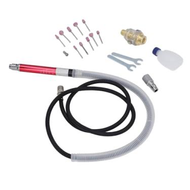 Imagem de 17 Pçs Kit de Micro Moedor de Ar Pneumático Lápis Morrer Conjunto Mini Lápis Polimento Rotray Ferramenta de Corte para Limpeza de Jóias