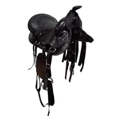 Imagem de Sela Americana Cela Com Kit Completo Tradicional Preto
