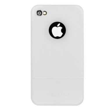 Imagem de Seidio CSRSIPH4-GL SURFACE Reveal Capa para Apple iPhone 4/4S - 1 pacote - embalagem de varejo - branco brilhante