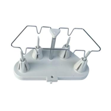 Imagem de Vaveren Suporte de carretel de linha, suporte universal portátil, fácil de usar, versátil, suporte de linha de costura, trapézio, organizador de linha