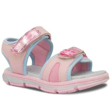 Imagem de Sandalia Papete Infantil Nº 22 Ao 27 Feminina Menina Moda Casual Calce Facil Escolar 15.24i (Rosa, BR, Criança de 4 a 8 anos, Numérico, 26)