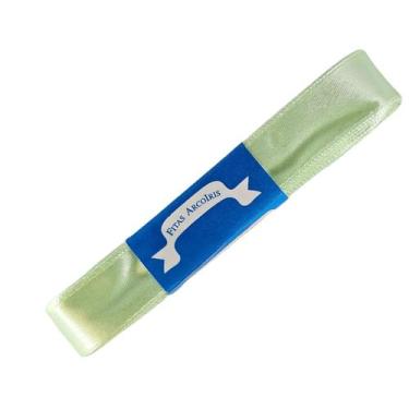 Imagem de Fita de Cetim Trader 15mm N3 com 10 Metros, COR 181 VERDE AGUA, 10 Met