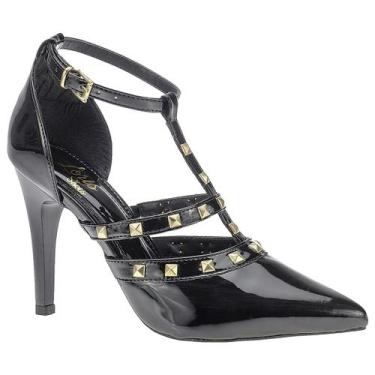 Imagem de Sapato Feminino Salto Alto Scarpin Spyke Confort 004 - Lóris Shoes, Pr