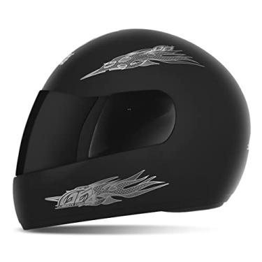 Imagem de CAPACETE FECHADO PRO TORK LIBERTY 4 SOLID PRETO FOSCO TAM. 56 VIS. FUMÊ