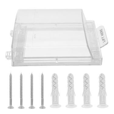 Imagem de jojofuny Tampa Do De Alarme Manual De Reinicialização De Incêndio Painel De Emergência De Plástico Com Design Elegante