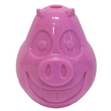 Imagem de PetSport Brinquedo para mastigar bola Mojo Friends Dog Treat de 10 cm – Médio | Borracha termoplástica super durável perfumada de baunilha que é divertida de mastigar, perseguir e buscar, os designs