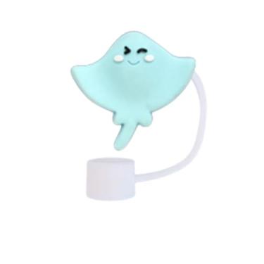 Imagem de Tampa Protetora de Silicone para Canudo 10mm, Acessórios para Copo Garrafa Stanley (ARRAIA 1)