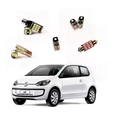 Imagem de Kit Led Interno, Placa, Meia Luz E Ré Vw Up Move Kit Premium - Aparte 