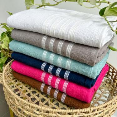 Imagem de Kit 10 Toalhas de Banho Para Petshop - Banho e Tosa - Cachorro e Gato 100% Algodão (Sortida,4)