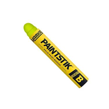 Imagem de Markal 82831 F Paintstik-Marcador de tinta sólida para superfícies ásperas, amarelo fluorescente (pacote com 12)