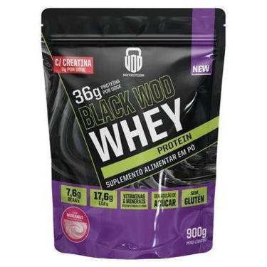 Imagem de Black Wod Whey Com 3g de Creatina por dose 900g - WOD NUTRITION-Unissex