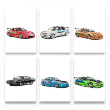 Imagem de Genérico, Quadros Quarto De Menino Bebe Carros Hot Velozes Furiosos