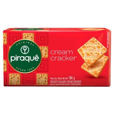 Imagem de Biscoito Piraquê Cream Cracker 184g - Piraque